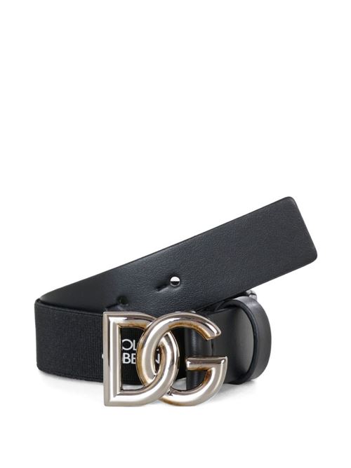 Cintura bambina nera Dolce & Gabbana Kids | EC0083AF84180999